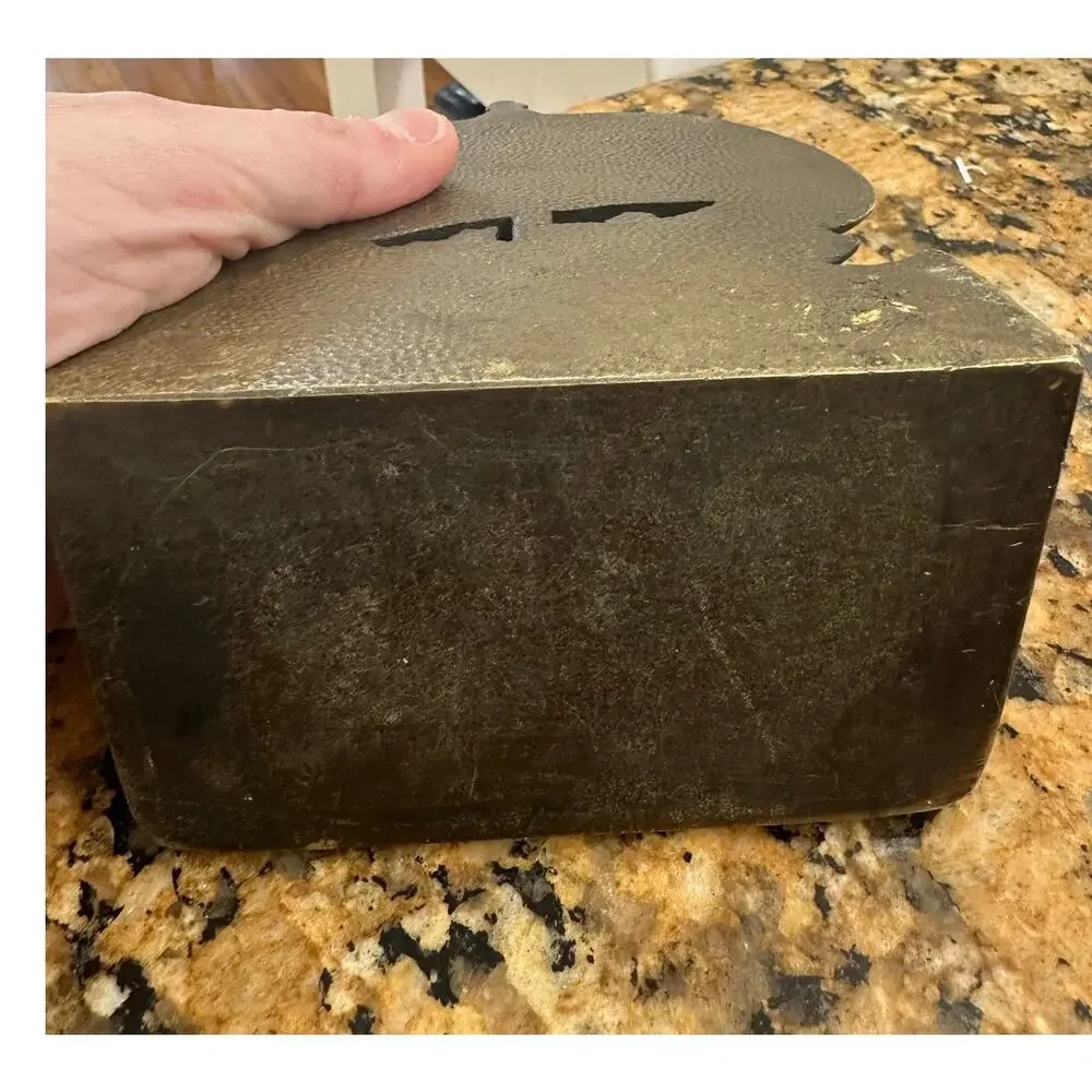 Antique Nautical Ship Doorstop – Bradley & Hubbard Style Cast Metal